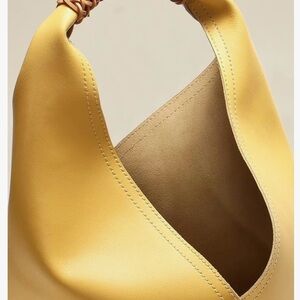 Chic Yellow Hobo Bag
